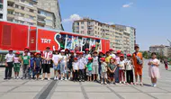 Elazığlı çocuklar için sinema perdesi meydana kuruldu