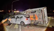 Manisa Kula'da gece yarısı trafik kazası