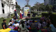 Bağcılar’da çocuklar kitaplarla doğa içinde buluşuyor
