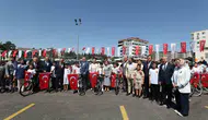 Gaziantep’te turnuvaya katılan 500 öğrenciye bisiklet hediye edildi
