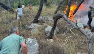 Kemer ormanlarında gece mesaisi başladı