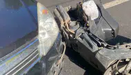 Ereğli trafiğinde yasaklı dönüş bir kuryeyi hastanelik etti