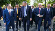 Bakanlar Esenyurt ziyaretinde adliyeye uğradı