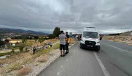 Şarampole yuvarlanan araçta 12 yaşındaki çocuk da vardı 2 yaralı