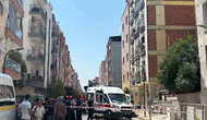 Manisa Turgutlu’da beş katlı inşaattan düşen kişi ağır yaralandı