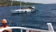 Çanakkale Boğazı'nda arıza yapan tekne paniği