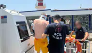 Bodrum açıklarında teknede yaralanan yolcuyu Sahil Güvenlik kurtardı