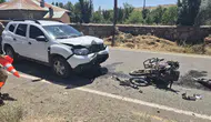 Bingöl Sancak’ta motosiklet kazası 3 kişi hastaneye kaldırıldı