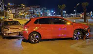 Gece yarısı feci kaza 4 yaralı, sürücü kaçtı