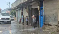 İslahiye’de kavurucu sıcağa ani yaz yağmuru molası