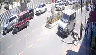 Karabük'te yaya geçidinde korkutan kaza
