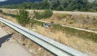 Tokat yolunda otomobil kanala uçtu Anne ve oğlu yaralandı