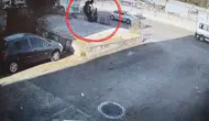 Bursa'da motosiklet kazası bir yayayı saniyelerle teğet geçti