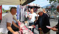 Bursa’da bayraklar dağıtıldı, Zafer Yürüyüşü için geri sayım başladı