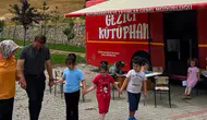 Bayburt’ta kütüphane kapınıza kadar geldi