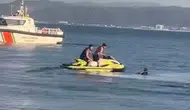 Darıca sahilinde yüzen bir kişi boğulma tehlikesi yaşadı