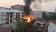 Samsun'da tüp bayisinde korkutan yangın