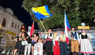 Düzceli sporcular Makedonya sahnelerinde rüzgar gibi esti
