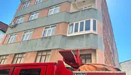 Elazığ’da apartman çatısında yangın paniği