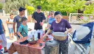 Köyceğizli çocuklara yaz kursunda dondurmalı sürpriz