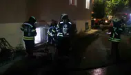 Erzurum'da apartman yangını mahalleliyi sokağa döktü