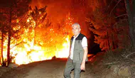Muğla’daki orman yangınlarında Genel Müdür bizzat sahaya indi