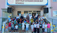 Muhtar Kozan yaz okulu öğrencilerini yalnız bırakmadı