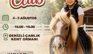 Denizlili çocuklar atlarla buluşuyor