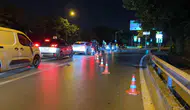 Köprüde çekim molası trafiği etkileyecek