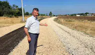 İnegöl’de üç köyün yolu yenileniyor