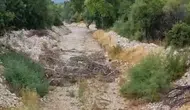 Malatya’da aniden bastıran sağanak sele dönüştü