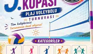 Köyceğiz Delta Plajı'nda voleybol heyecanı başlıyor