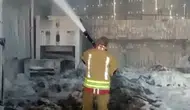 Kahramanmaraş’ta tekstil fabrikasında yangın paniği