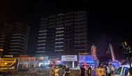 Alevler plazayı sardı, 5 kişi dumandan etkilendi
