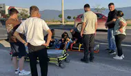 Bolu D-100 kara yolunda motosiklet kazası 2 kişi yaralandı