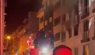 Tokat'ta apartman dairesinde yangın paniği