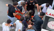 Yüksekova’da caddenin ortasında bayılan vatandaşa hızlı müdahale