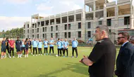 Erzurum Emniyet Müdürü'nden mavi-beyazlı ekibe yeni sezon ziyareti