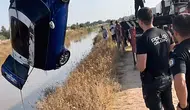Şanlıurfa'da dereye sürüklenen otomobilin sürücüsü hala bulunamadı