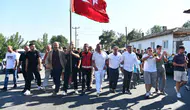 İvrindi’de yol çilesi bitti Ahmet Akın coşkuyla karşılandı