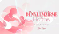 Emine Erdoğan'dan anne sütü vurgusu