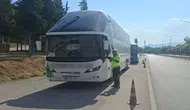 Burdur’da Yolcu Otobüslerine Kapsamlı Trafik Uygulaması