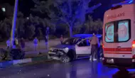 Osmaniye’de gece vakti üç araç birbirine girdi