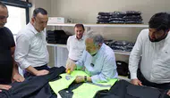 Kayseri'de hayırseverlerin bağışları tekstil atölyesinde kazanca dönüşüyor