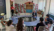 Çocuklar Aydın'daki kütüphanede gizemli bir maceraya çıktı
