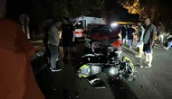Samsun'da motosiklet kazası Bir kişi hastanelik oldu