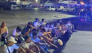 Marmaris sahillerinde gece yarısı göçmen operasyonu