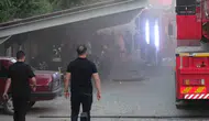 Erzurum Adliyesi’nde gece saatlerinde yangın paniği