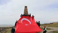 Zirvede vefa nöbeti: Oltu'dan Allahuekber'e anlamlı yürüyüş