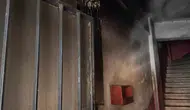 Silivri sahilinde korkutan apartman yangını